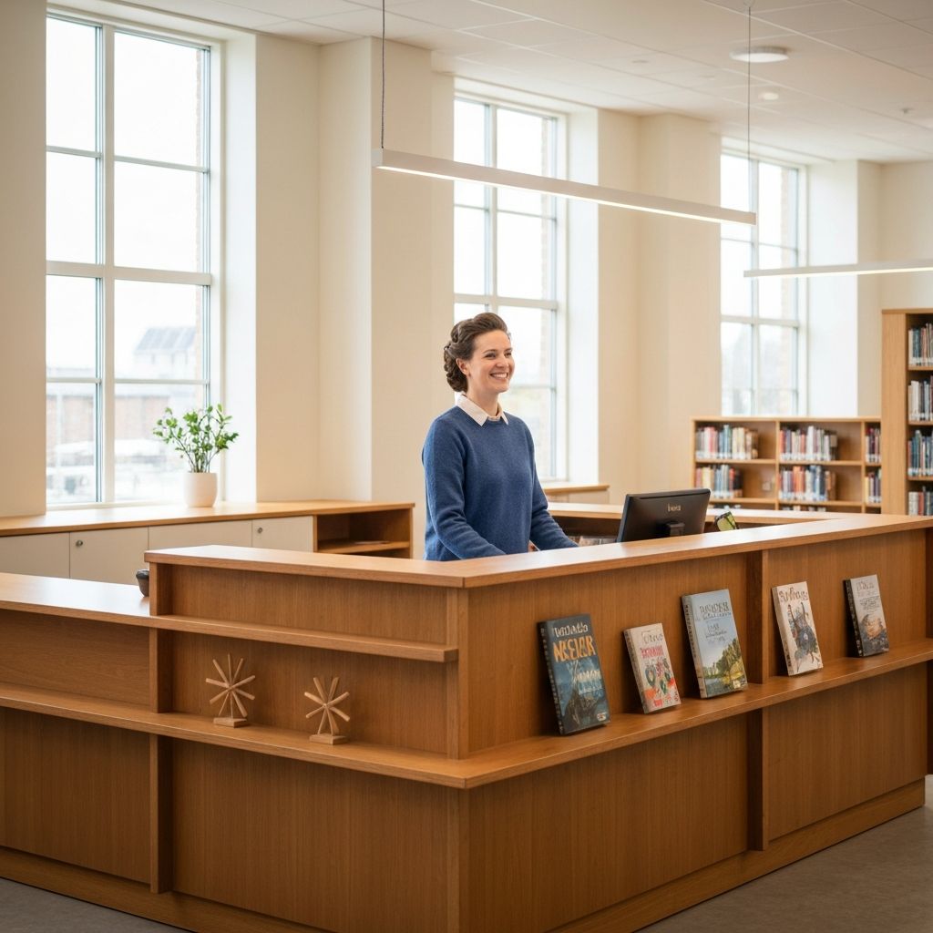 Móttökuborð Bókakróks