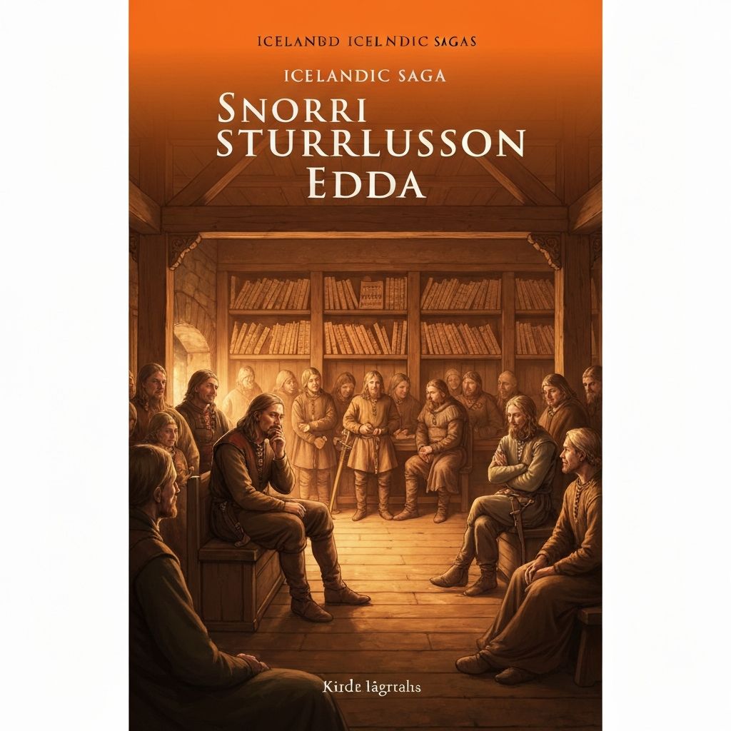 Kápa bókarinnar Sagan öll